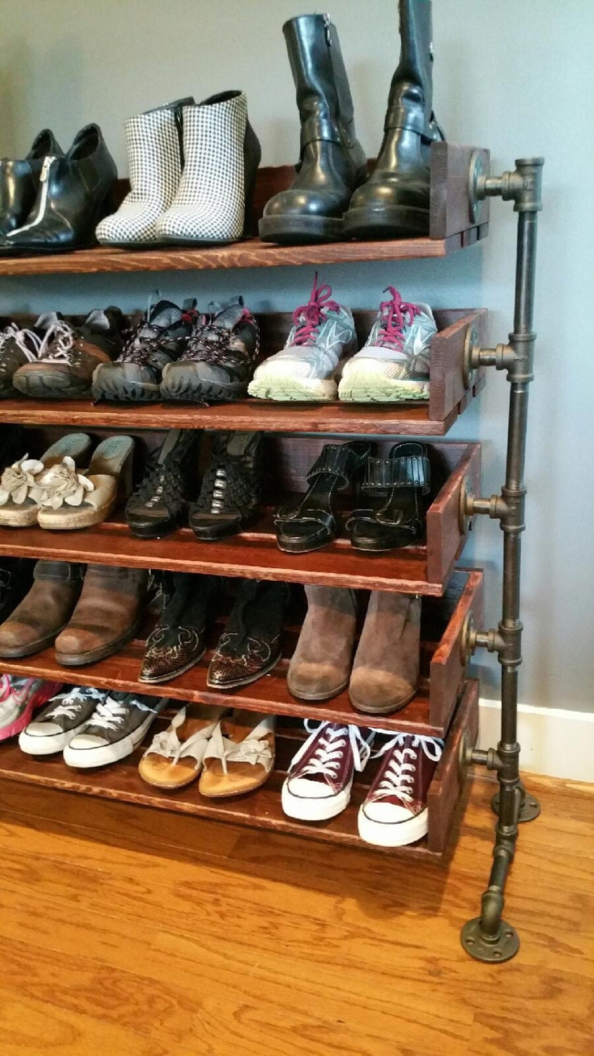 Wood 2025 footwear stand