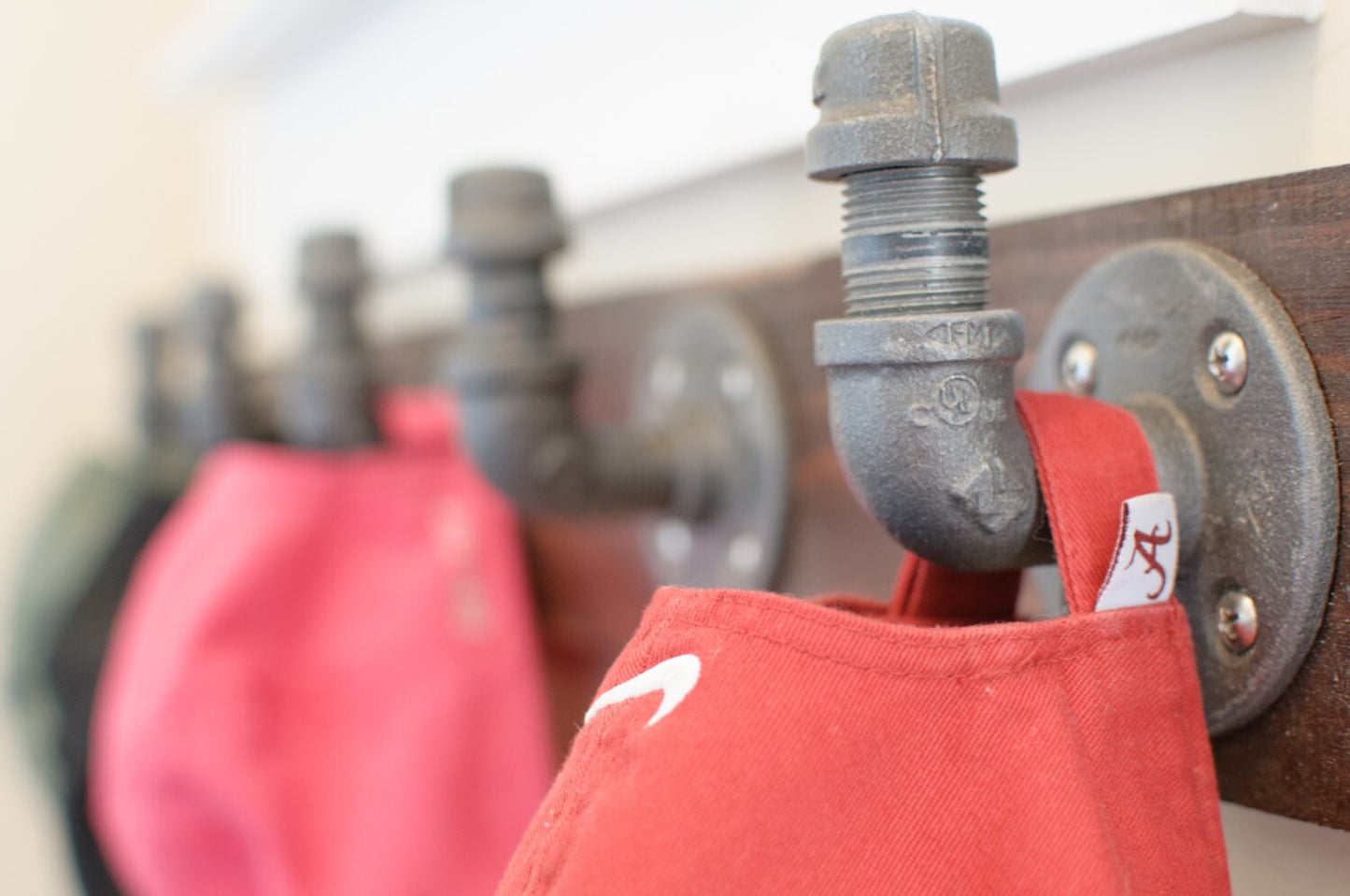 Rustic Pipe Coat/Hat Rack